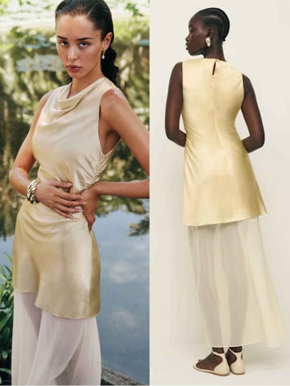 reformation silk dress poshmark Poshmark Reformation Katy Dress Reformation Dresses Nwot Reformation Katy  Silk Slip Perfect